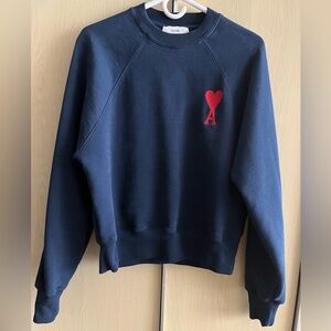 AMI Paris navy sweatshirt
